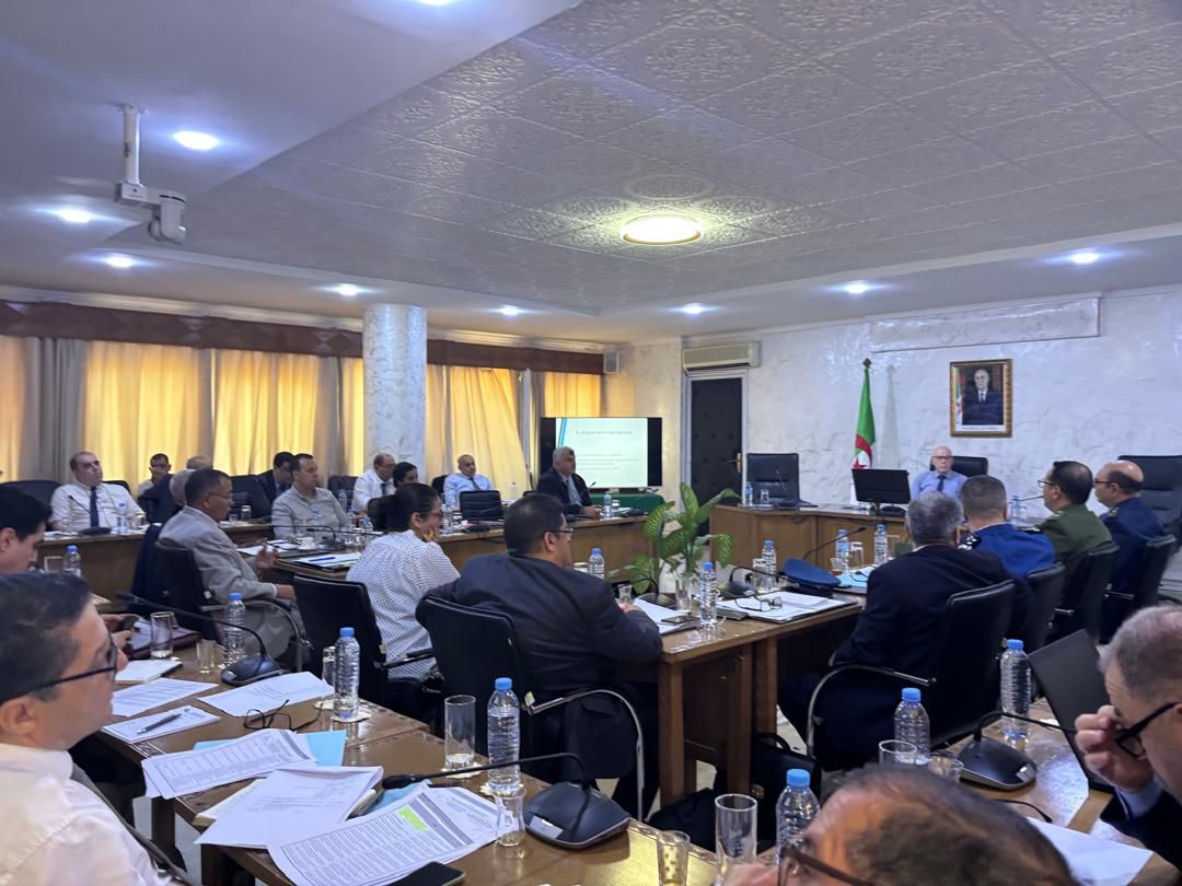 التنصيب الرسمي للجنة القطاعية المشتركة للمخاطر الكبرى
