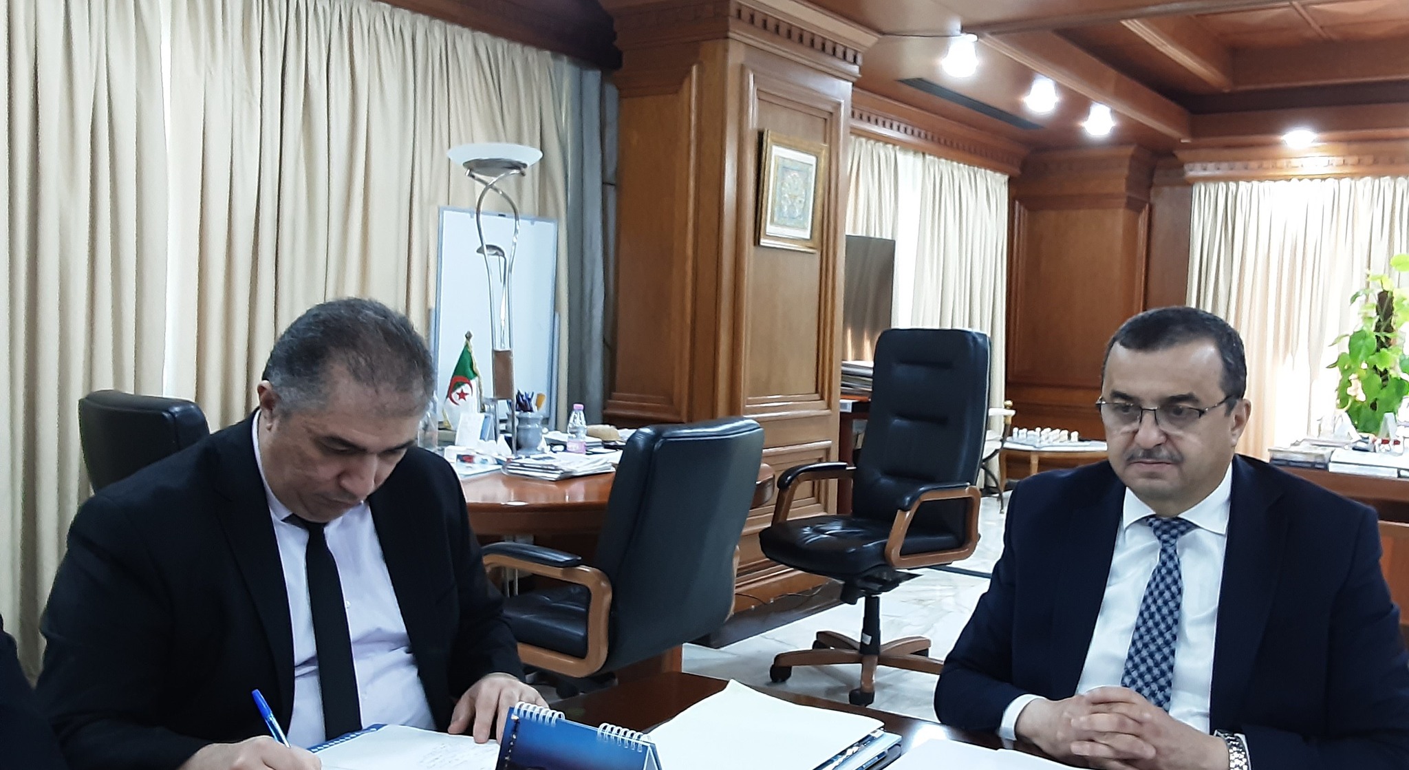 الجزائر وتركيا تؤكدان دعم التعاون المشترك في الطاقة والمناجم والطاقات المتجددة