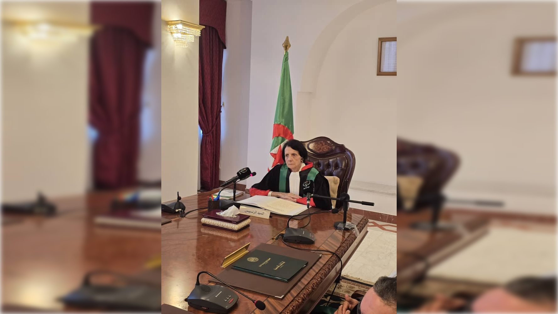 ليلى عسلاوي رئيسة بالنيابة للمحكمة الدستورية