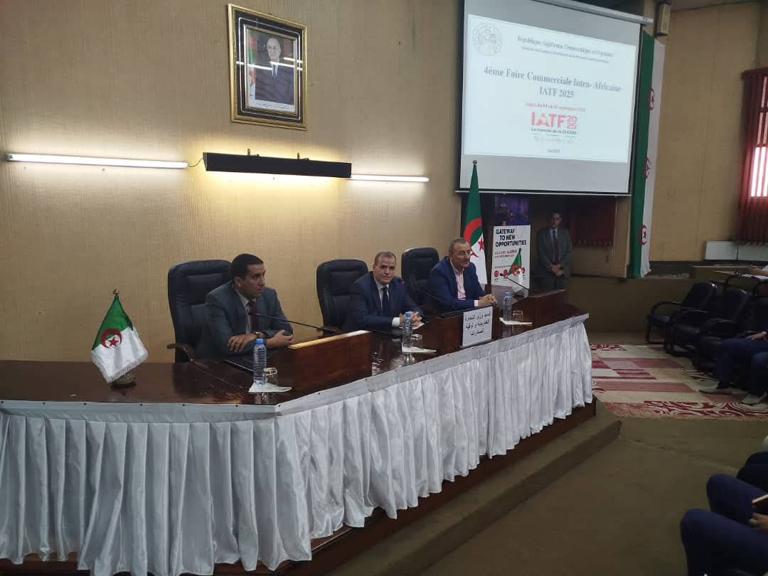 رزيق يتابع تحضيرات معرض التجارة البينية الإفريقية