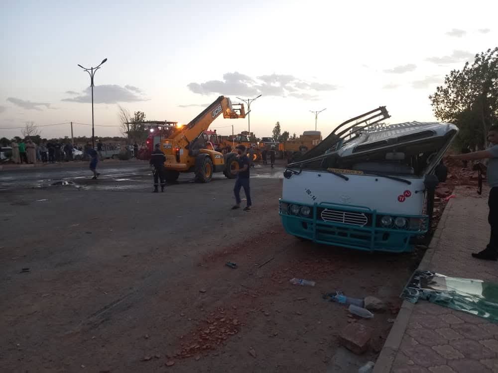 6 وفيات في حادث مرور بالبيض