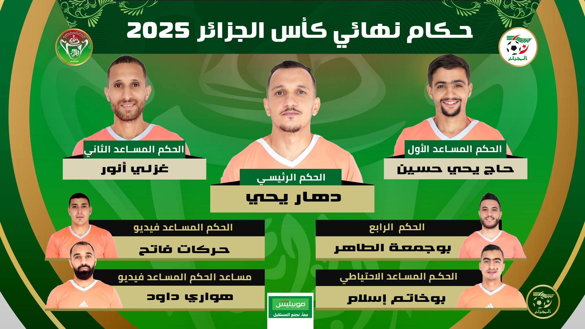 كأس الجزائر 2025: تعيين لجنة تحكيم المباراة النهائية