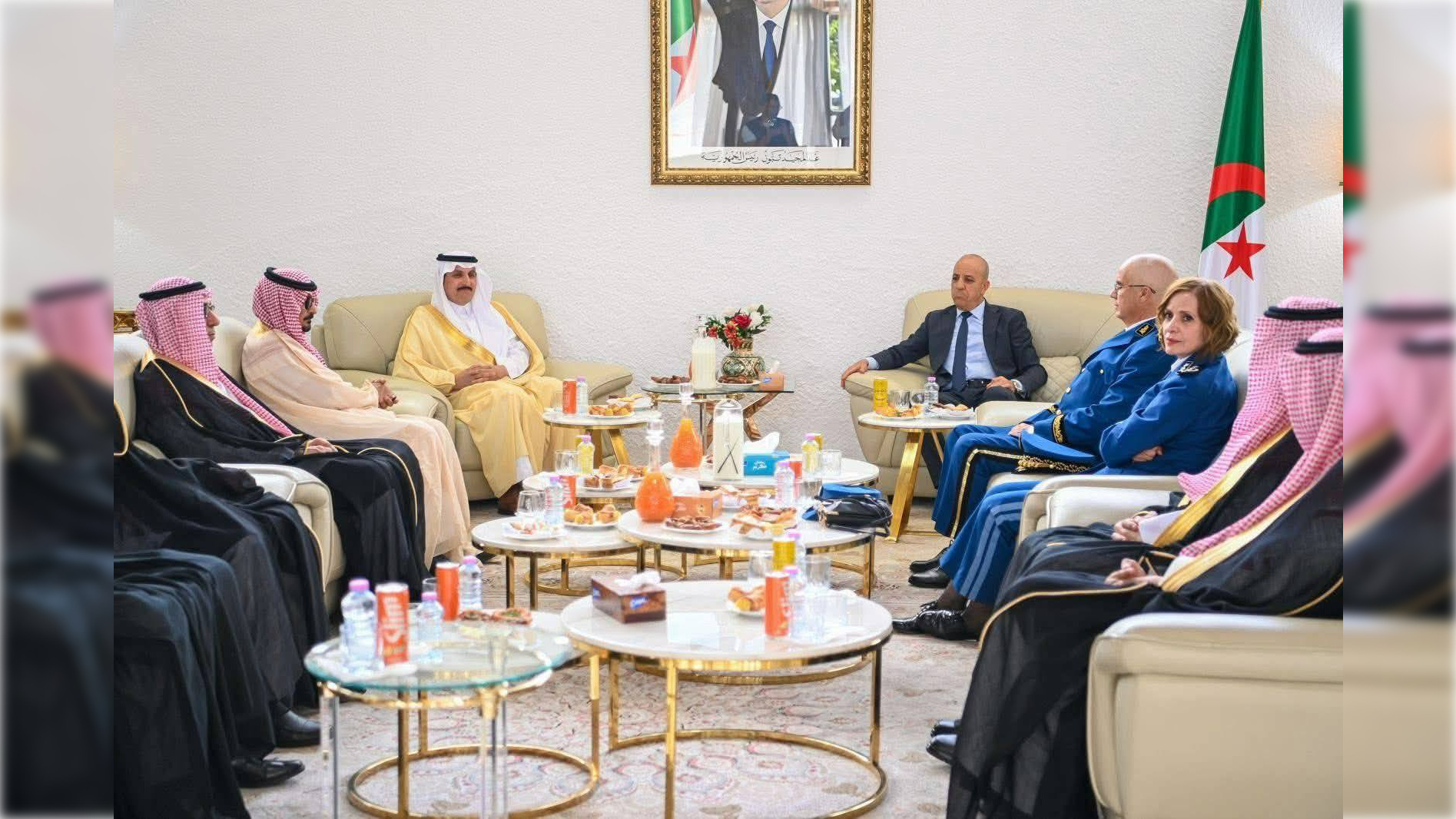 وفد شرطي سُعودي في زيارة عمل إلى المديرية العامة للأمن الوطني