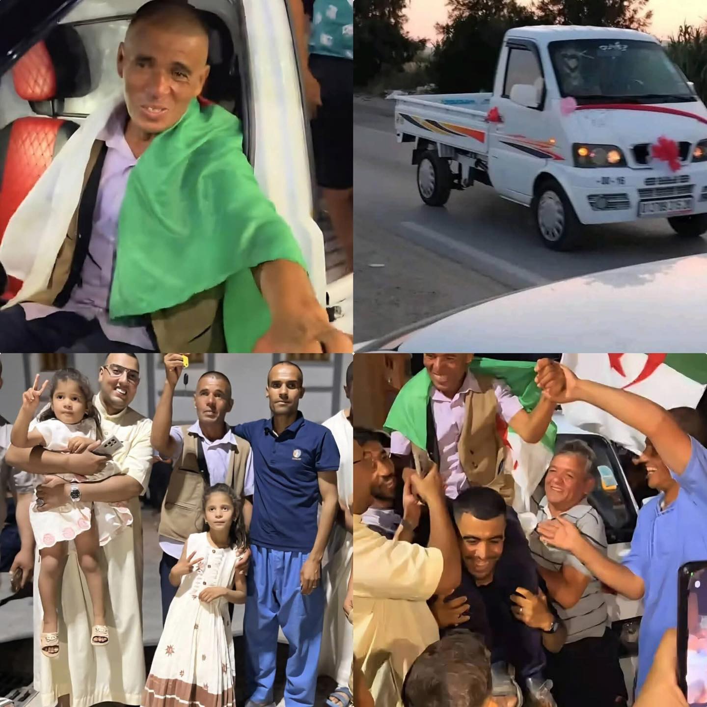 بعد ظهوره باكيًا إثر سرقة دراجته.. محسنو المسيلة يهدون مواطنًا شاحنة (فيديو)