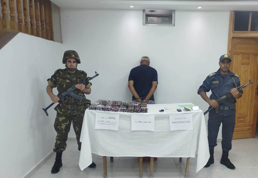 حجز 9 آلاف قرص مهلوس بالجلفة
