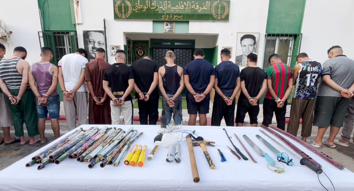 الدرك يفكك عصابة أحياء زرعت الرعب في أحياء بومرداس