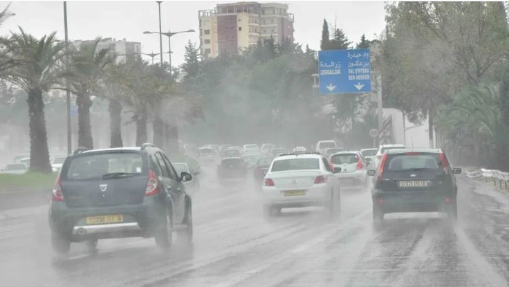 تساقط أمطار رعدية عبر 26 ولاية
