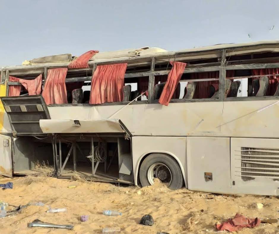 40 ضحية في حادث انقلاب حافلة لنقل المسافرين في المغير