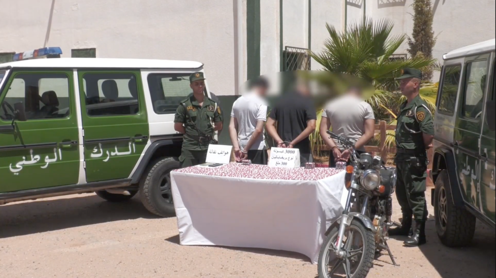 الدرك الوطني يُطيح بشبكة تهريب مهلوسات عبر الصحراء