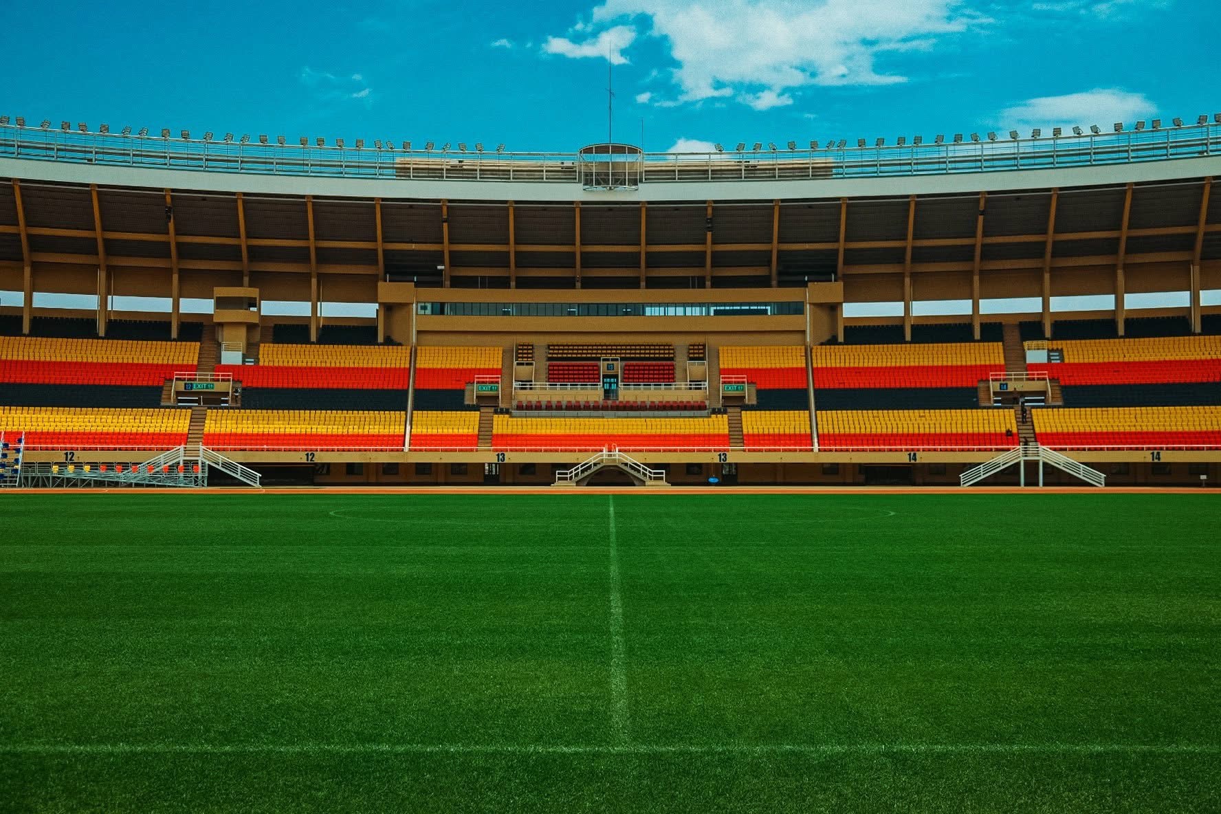 ملعب نيلسون مانديلا في كامبالا جاهز لاحتضان مباريات المنتخب المحلي