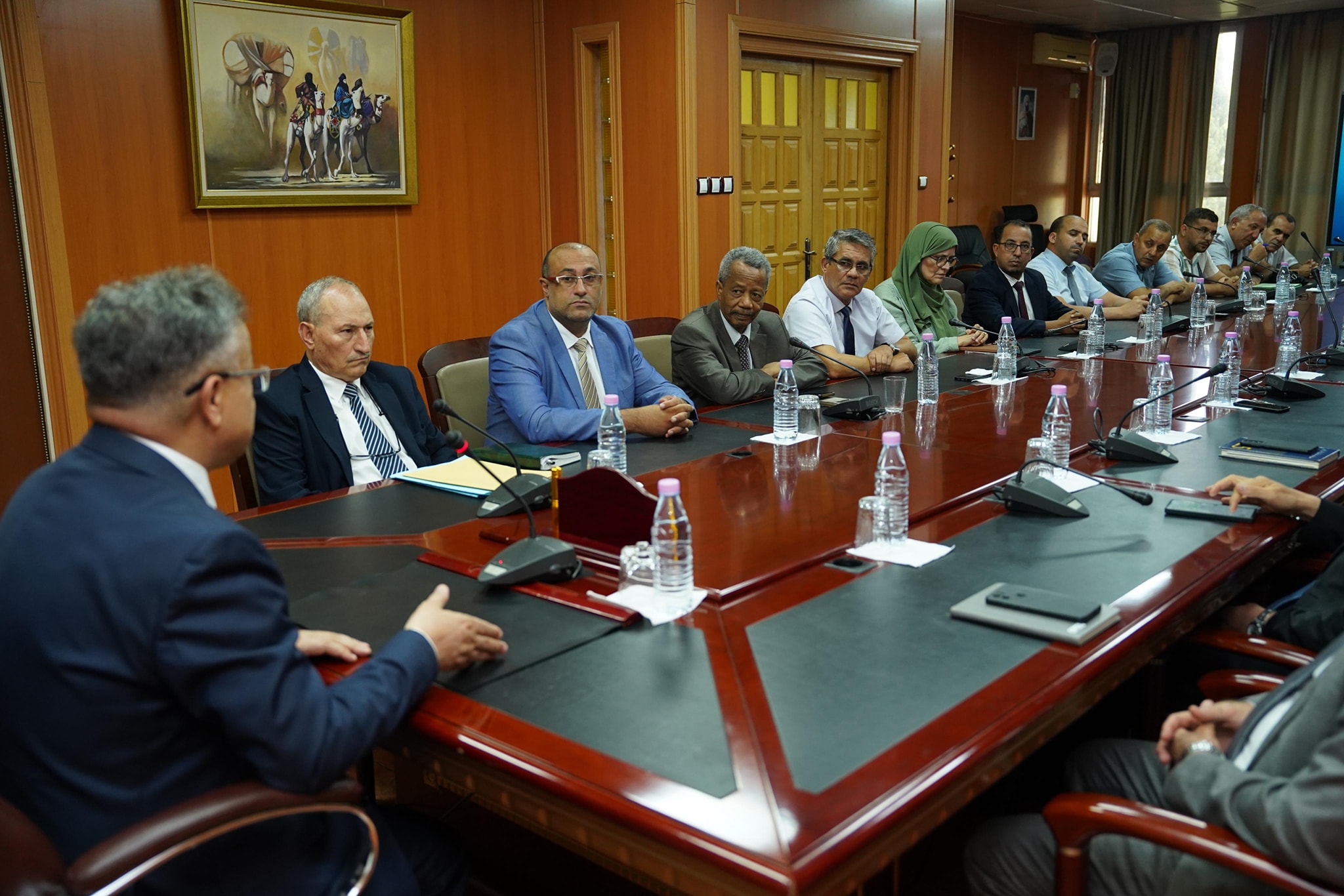 على هامش تنصيب مدير جديد.. بداري يشدد على تحسين الخدمات الجامعية