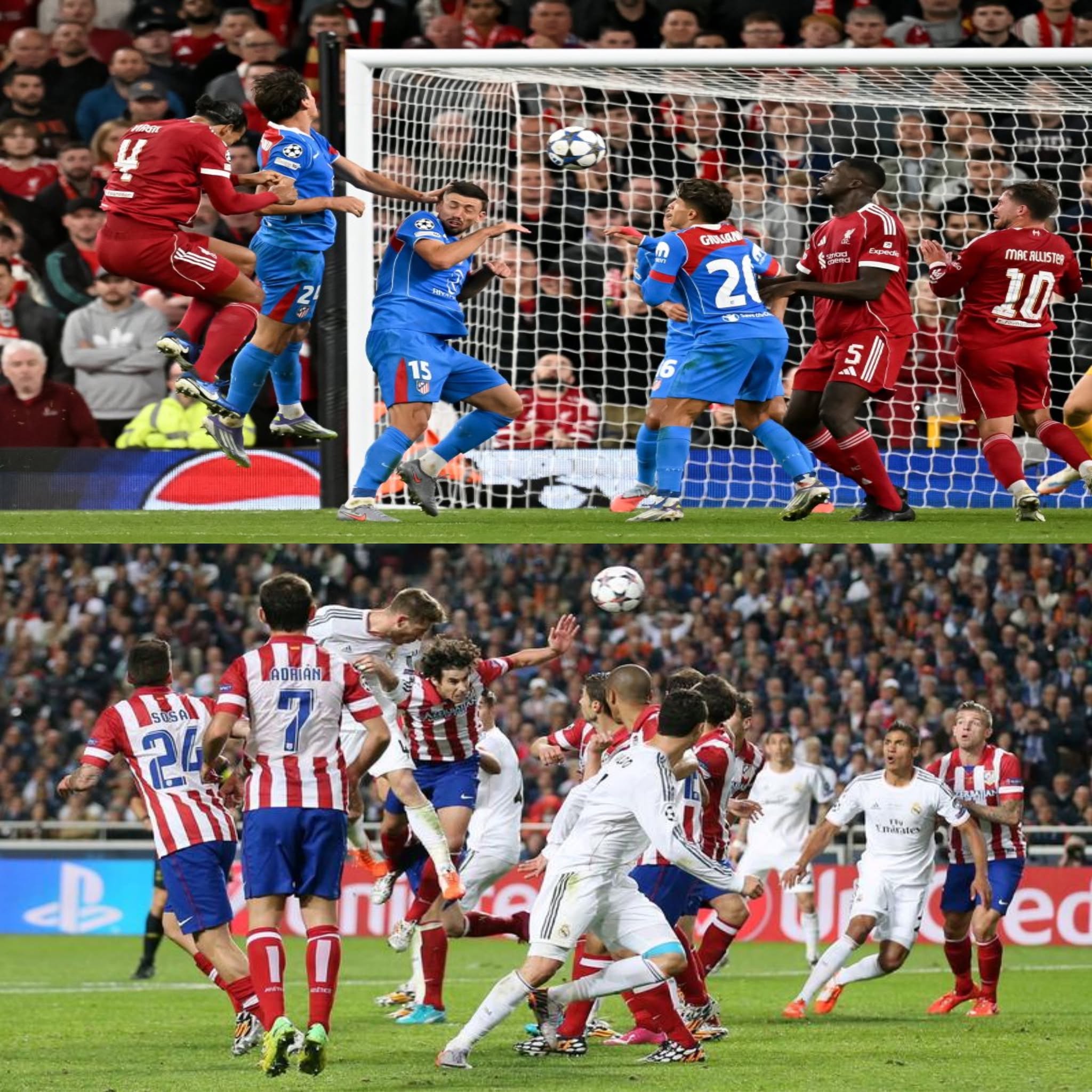 فان دايك يُعيد كابوس رأسية راموس لجماهير أتلتيكو مدريد